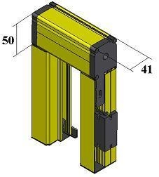 Serie 40 con spazzolino antivento - Buggio zanzariere tende 